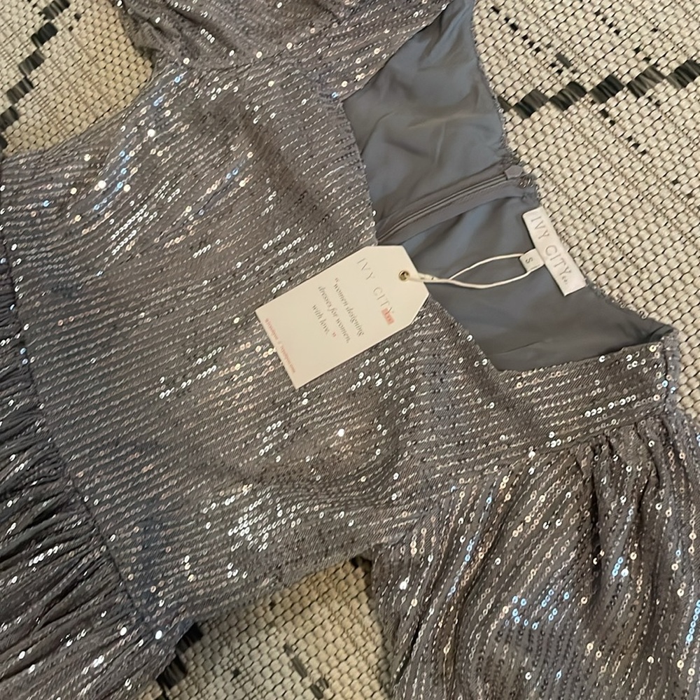 New! Ivy city co sparkly dress - Picture 3 of 4